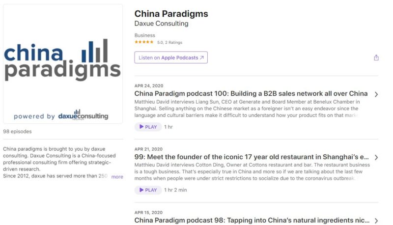 China Business Podcast