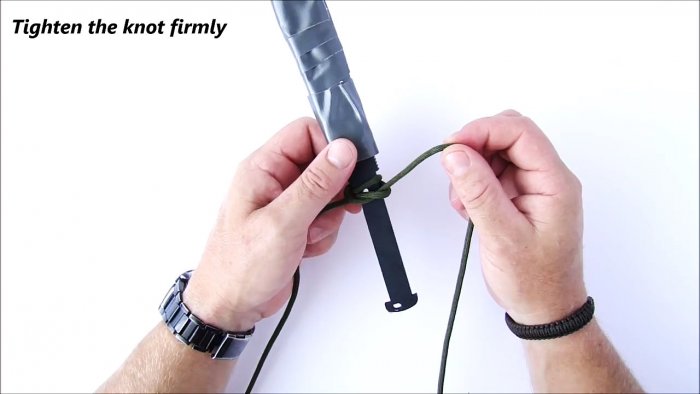 Самый быстрый и простой способ сделать ручку для ножа